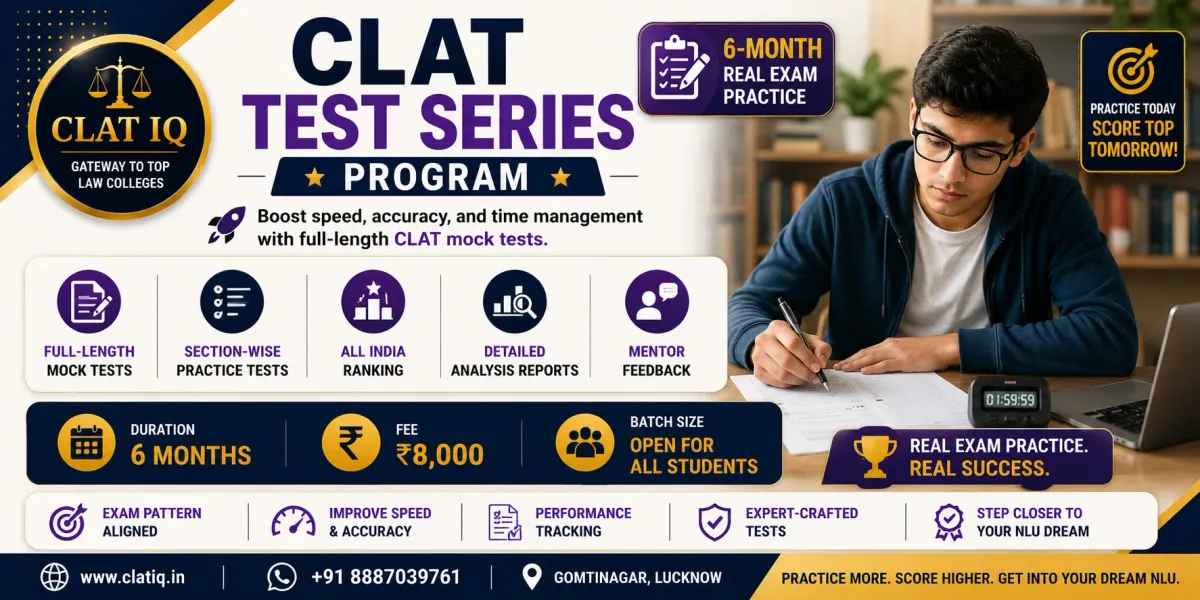 CLAT Mock Test 2027